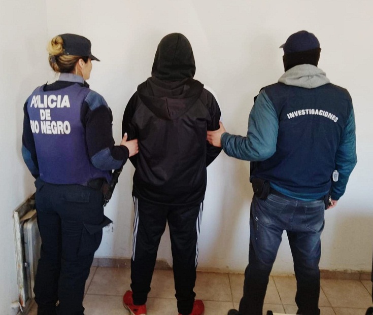 Imputación y prisión preventiva por un hecho de robo agravado en Bariloche
